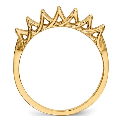 14K Yellow Gold Family Ring Mounting – view 8