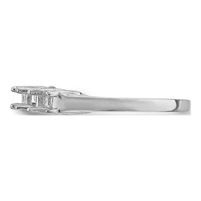 14K White Gold Family Ring Mounting – view 8