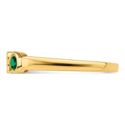 14K Yellow Gold Family Ring Mounting – view 5