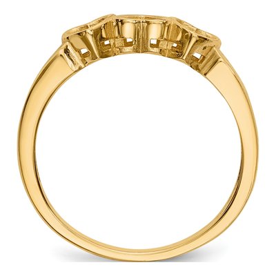 14K Yellow Gold Family Ring Mounting – view 7