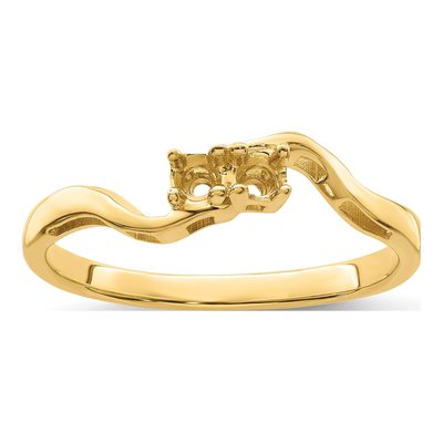 14K Yellow Gold Family Mother's Ring – view 8