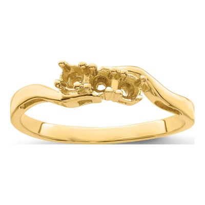 14K Yellow Gold Custom Family Ring – view 7