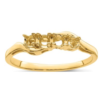 14K Yellow Gold Family Ring – view 8