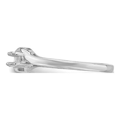 14K White Gold Family Ring Mounting – view 8