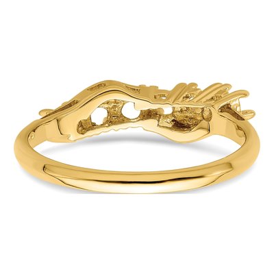 14K Yellow Gold 6-Stone Mother's Ring – view 7