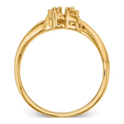 14K Yellow Gold Family Ring Mounting – view 8