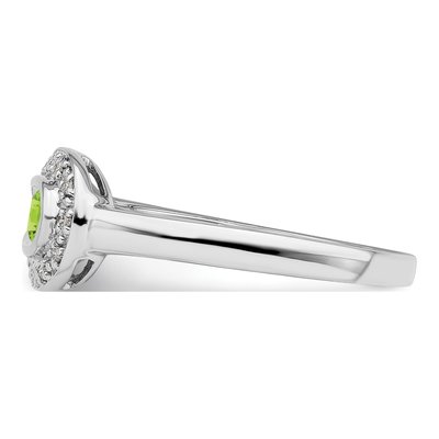 14K White Gold 1/20 ct tw Diamond Family Ring – view 4