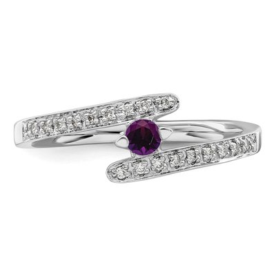 14K White Gold 1/15 ct tw Diamond Family Ring – view 5
