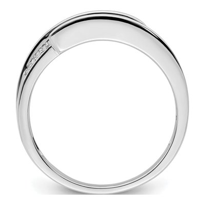 14K White Gold 1/15 ct tw Diamond Family Ring – view 3