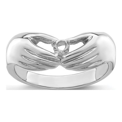 14K White Gold Personalized Family Ring – view 5