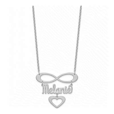 Sterling Silver Personalized Name Necklace – view 2