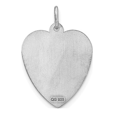 Sterling Silver Personalized Heart Name Charm – view 4