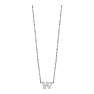 Sterling Silver Initial Necklace – view 2