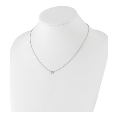 Sterling Silver Initial Necklace – view 3