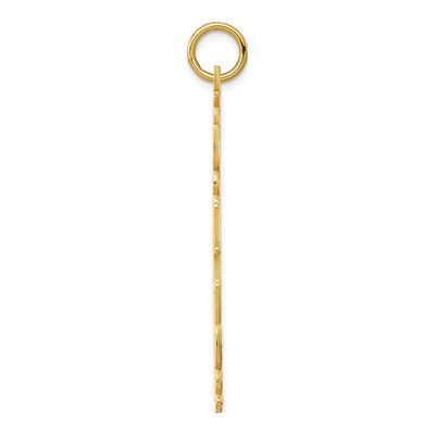 Gold-Plated Sterling Silver Personalized Name Plate Charm – view 2