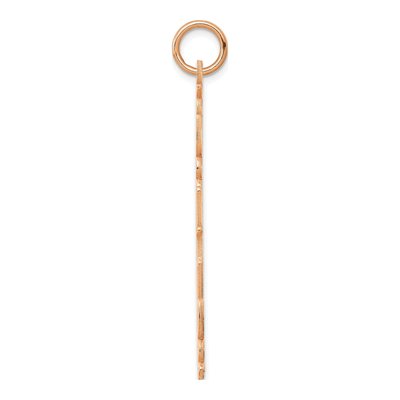 14K Rose Gold Personalized Name Plate Charm – view 2