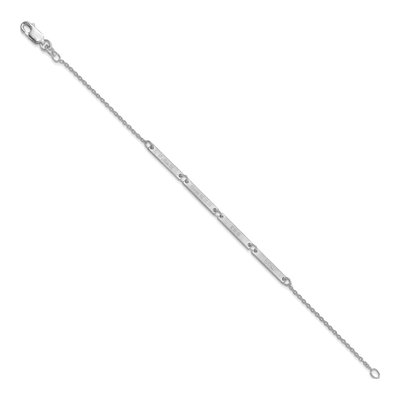 Sterling Silver 4-Station Bracelet – view 2