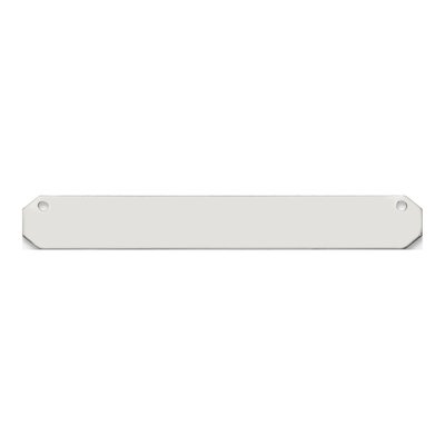 Sterling Silver Large Blank Bar Finding