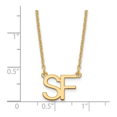 Gold-Plated Sterling Silver Personalized Number Necklace – view 3
