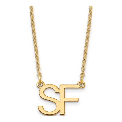 Gold-Plated Sterling Silver Personalized Number Necklace