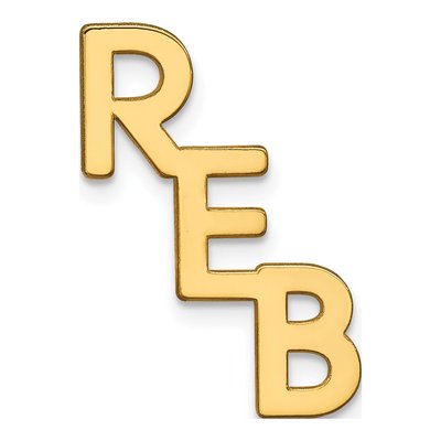 Men's Personalized Monogram Tie Tac