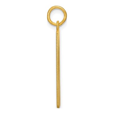 Gold-Plated Sterling Silver Personalized Bar Charm – view 2