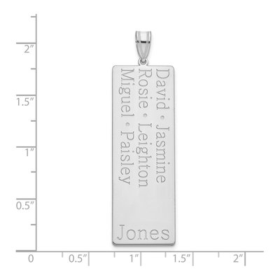 Sterling Silver Personalized Family Pendant – view 5