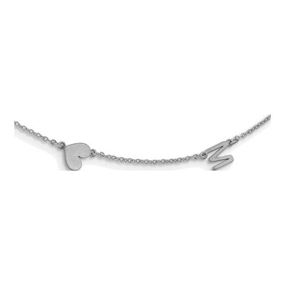Sterling Silver Personalized 2-Initial Necklace