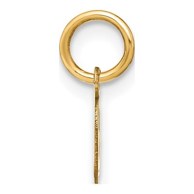 Gold-Plated Sterling Silver Letter O Charm – view 3