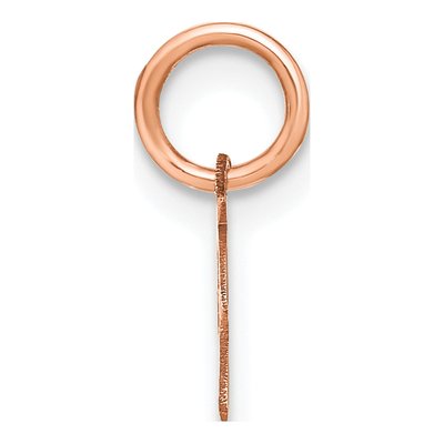 14K Rose Gold Letter P Charm – view 2