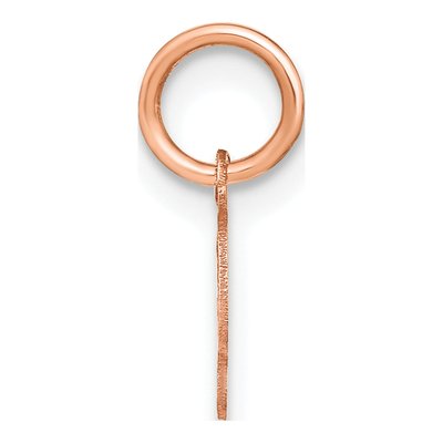 Rose Gold-Plated Sterling Silver Letter S Charm – view 2