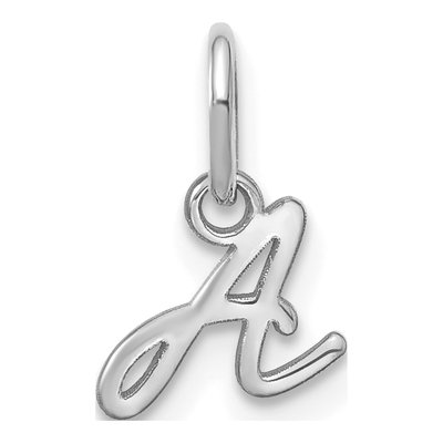 Sterling Silver Letter A Charm