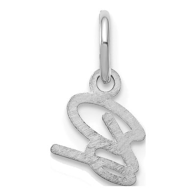 Sterling Silver Letter B Charm – view 3