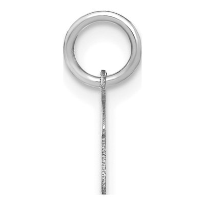 Sterling Silver Letter F Charm – view 2