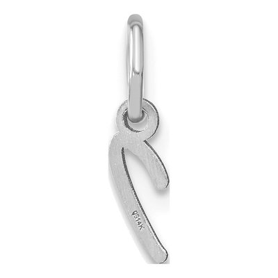 Sterling Silver 'i' Letter I Charm – view 3