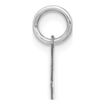 Sterling Silver Letter J Charm – view 3
