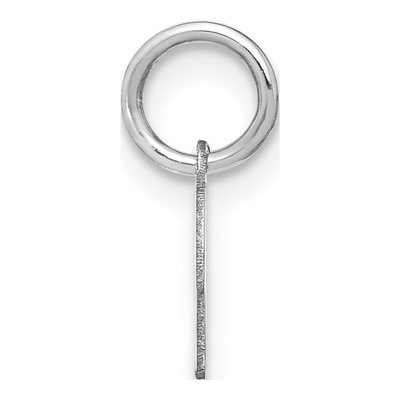 Sterling Silver Letter K Charm – view 2