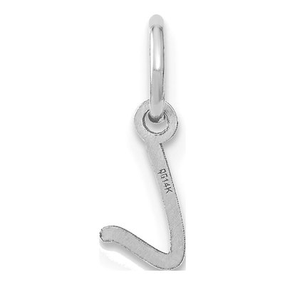 Sterling Silver Letter L Charm – view 3