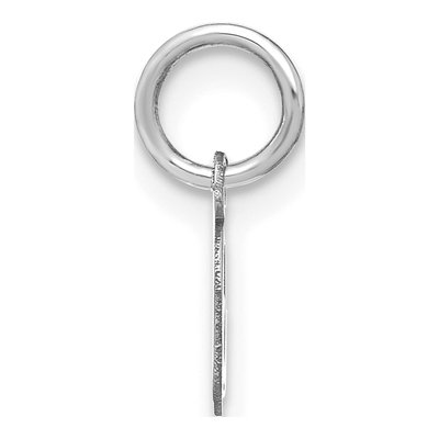 Sterling Silver Letter O Charm – view 2