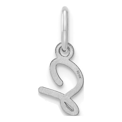 Sterling Silver Letter S Charm – view 3