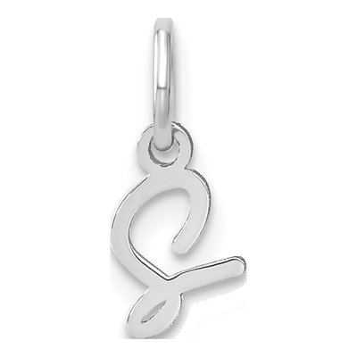 Sterling Silver Letter S Charm