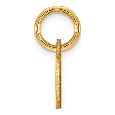 14K Yellow Gold Letter C Pendant – view 2