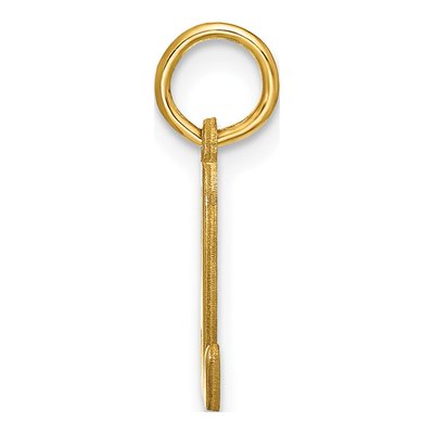 Gold-Plated Sterling Silver Letter D Charm – view 2
