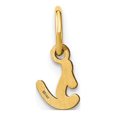 Gold-Plated Sterling Silver Lowercase Letter S Charm – view 3