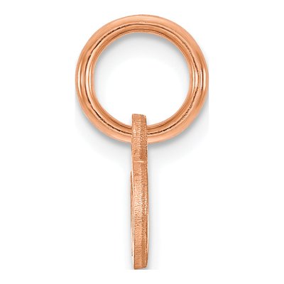 Rose Gold-Plated Sterling Silver 'a' Letter A Charm – view 2