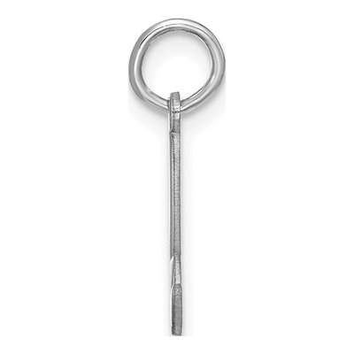 Sterling Silver Lowercase Letter B Charm – view 3