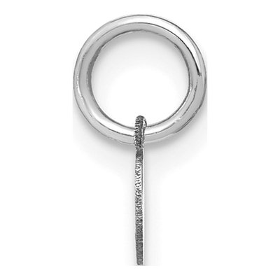Sterling Silver Lowercase Letter E Charm – view 3