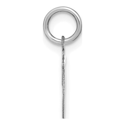 Sterling Silver Letter T Charm – view 2