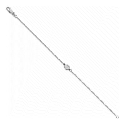 14K White Gold Personalized Letter Bubble Bracelet – view 2