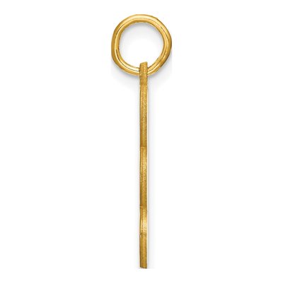 Gold-Plated Sterling Silver Personalized 3-Letter Bubble Pendant – view 2